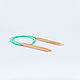 Order Wooden circular spokes made of natural cherry wood. 12 mm. N24. ART OF SIBERIA. Livemaster. . Knitting Needles Фото №3