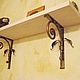 Wrought iron bracket ' antique '. Holders. Forged Art. My Livemaster. Фото №6