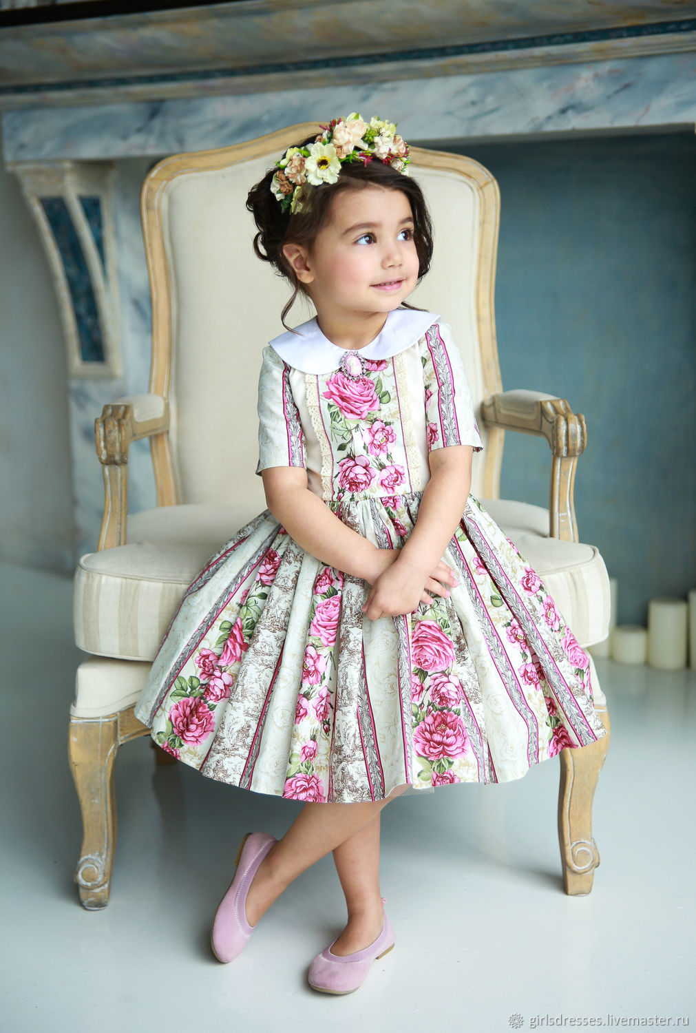 Детские платья в винтажном стиле