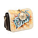 Order Women's satchel bag ' Cheshire and the Hatter'. Pelle Volare. Livemaster. . Classic Bag Фото №3