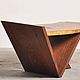 Журнальный стол из дерева (слэбов) "Геометрия". Столы. Tormund. Ярмарка Мастеров.  Фото №4