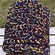 Snood female male 'Rock and Roll' (dark blue). Snudy1. IRINA GRUDKINA Handmade Knitwear. My Livemaster. Фото №12