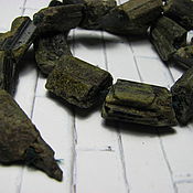 Материалы для творчества handmade. Livemaster - original item Green tourmaline raw pieces. Handmade.