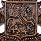 Order Carved wall panel 'Coat of Arms of Russia' made of wood. H-Present more, than a gift!. Livemaster. . Interior elements Фото №3