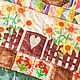 Детское одеяло в стиле пэчворк "Love blooms here". Одеяла. #МамаШьёт. Интернет-магазин Ярмарка Мастеров.  Фото №2