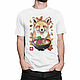 T-shirt with 'Fox and Ramen' print', T-shirts and undershirts for men, Moscow,  Фото №1