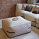 Дизайнерский диван с декоративными ремешками. Диваны. Marina Gonchar. Ярмарка Мастеров.  Фото №6