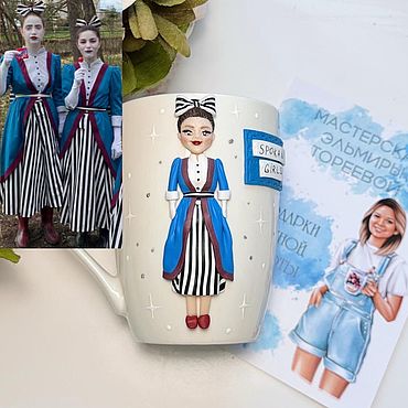 Посуда ручной работы. Ярмарка Мастеров - ручная работа Кружка Spokanki. Spokan girl кружка по фотографии. Handmade.