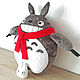 Totoro toy pillow 50cm. Stuffed Toys. Amelidolls (amelidolls). Online shopping on My Livemaster.  Фото №2