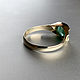 Order Men's Gold Ring with Emerald (2,19ct) Handmade Ring. Bauroom - vedic jewelry & gemstones (bauroom). Livemaster. . Rings Фото №3