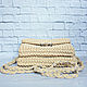 Bag of knitting yarn (beige). Clutches. JuilnoHobby (julinohobby). Online shopping on My Livemaster.  Фото №2