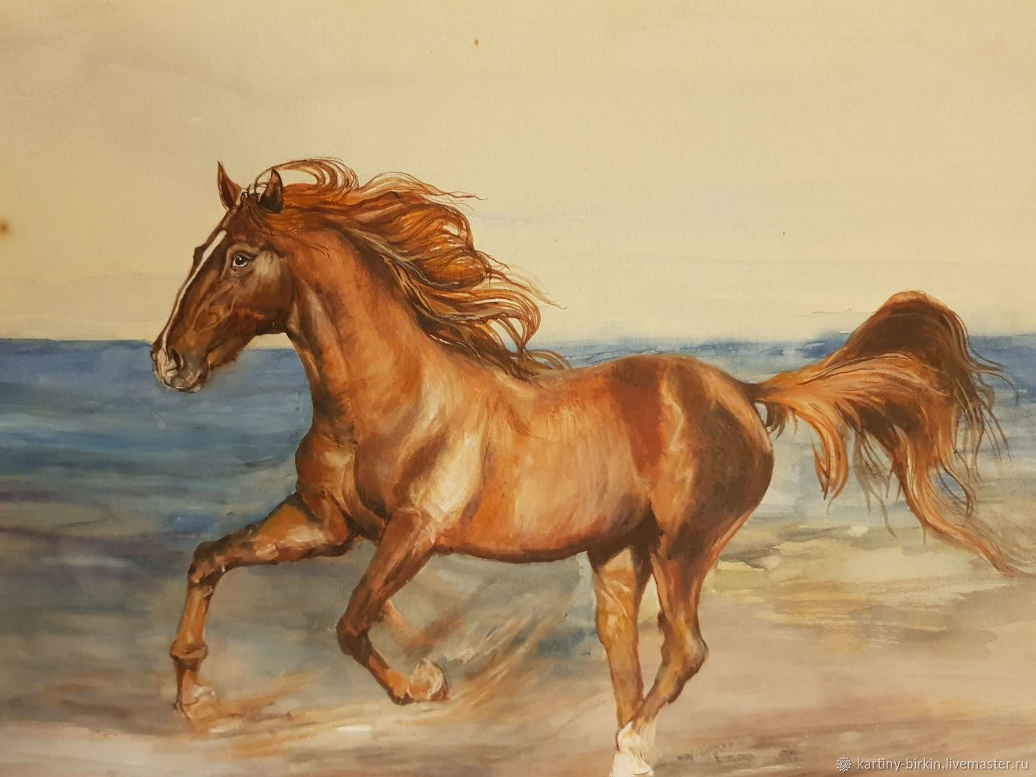Скачущие лошади в живописи