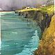 Painting watercolor. Landscape. Altay. Mountain river, Pictures, Moscow,  Фото №1