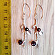 Amber. Earrings 'First frost' amber silver. Earrings. Frollena II. Natural Baltic amber. My Livemaster. Фото №4