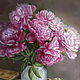 Oil painting “Bouquet of peonies in the old house”. Pictures. Artist Iuliia Kravchenko (realism-painting). Online shopping on My Livemaster.  Фото №2