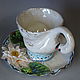 Order teacups: Swan lake. Mila. Livemaster. . Single Tea Sets Фото №3
