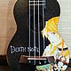 Укулеле сопрано "Death Note" гавайская гитара. Укулеле (гавайская гитара). Guitar & Ukulele art Studio. Ярмарка Мастеров.  Фото №5