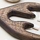 Board 'Straight long with horns', color 'charcoal'. Cutting Boards. derevyannaya-masterskaya-yasen (yasen-wood). My Livemaster. Фото №5