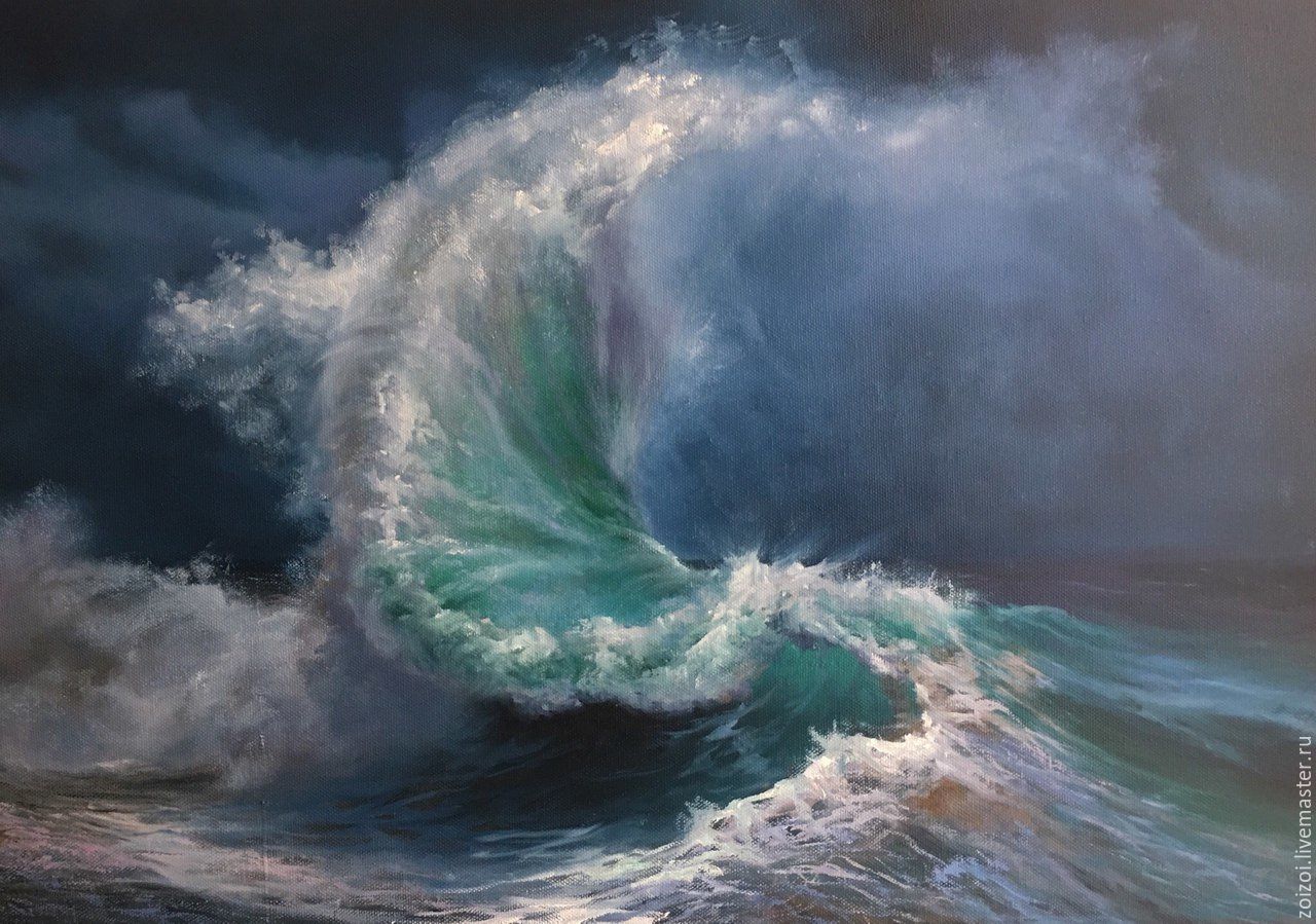 Картина Морская Волна