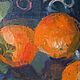 Oil painting 'still life with persimmon' East, Golden. Pictures. Art with love (anng). My Livemaster. Фото №4