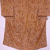 Винтаж handmade. Livemaster - original item Kimono silk Japanese real Meissen 