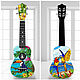 Укулеле (сопрано /концерт/тенор)- гавайская гитарка. Укулеле (гавайская гитара). Guitar & Ukulele art Studio. Интернет-магазин Ярмарка Мастеров.  Фото №2