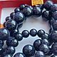 Чокер и серьги из синего песчаника и кристаллов Swarovski. Чокер. YM - украшения ручной работы от Юлии Малышевой. Ярмарка Мастеров.  Фото №4