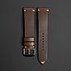 Коричневый ремешок для часов из кожи Horween Chromexcel. Ремешок для часов. TKACHCRAFT | Изделия из кожи. Интернет-магазин Ярмарка Мастеров.  Фото №2