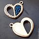 Order Heart pendant art.5-60 with glossy gilding. GemArt. Livemaster. . Pendants Фото №3