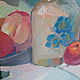Painting For The Kitchen Still Life Jug And Fruit. Pictures. orlovaalla. My Livemaster. Фото №5