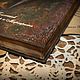 Заказать Коллекционная книга "Мастер и Маргарита". Vintage Book(Н. Bliss и Л.Герман ). Ярмарка Мастеров. . Книги для рецептов Фото №3