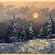 Order Oil painting 'Winter twilight'. letymary (letymary). Livemaster. . Pictures Фото №3