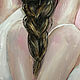 Painting Sisters, two sisters, girlfriends, oil painting on canvas. Pictures. myfoxyart (MyFoxyArt). My Livemaster. Фото №6