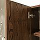 Hanging cabinet in the bathroom made of solid elm (project g. Moscow). Furniture for baths. uloft. My Livemaster. Фото №6