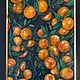 Большая Картина маслом в Раме Апельсины Тропики Импасто. Картины. NastposArt. Ярмарка Мастеров.  Фото №4