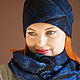 Hat female.felted.unisex, Caps, Khabarovsk,  Фото №1