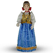 Интерьерная кукла в русском стиле элемент интерьера