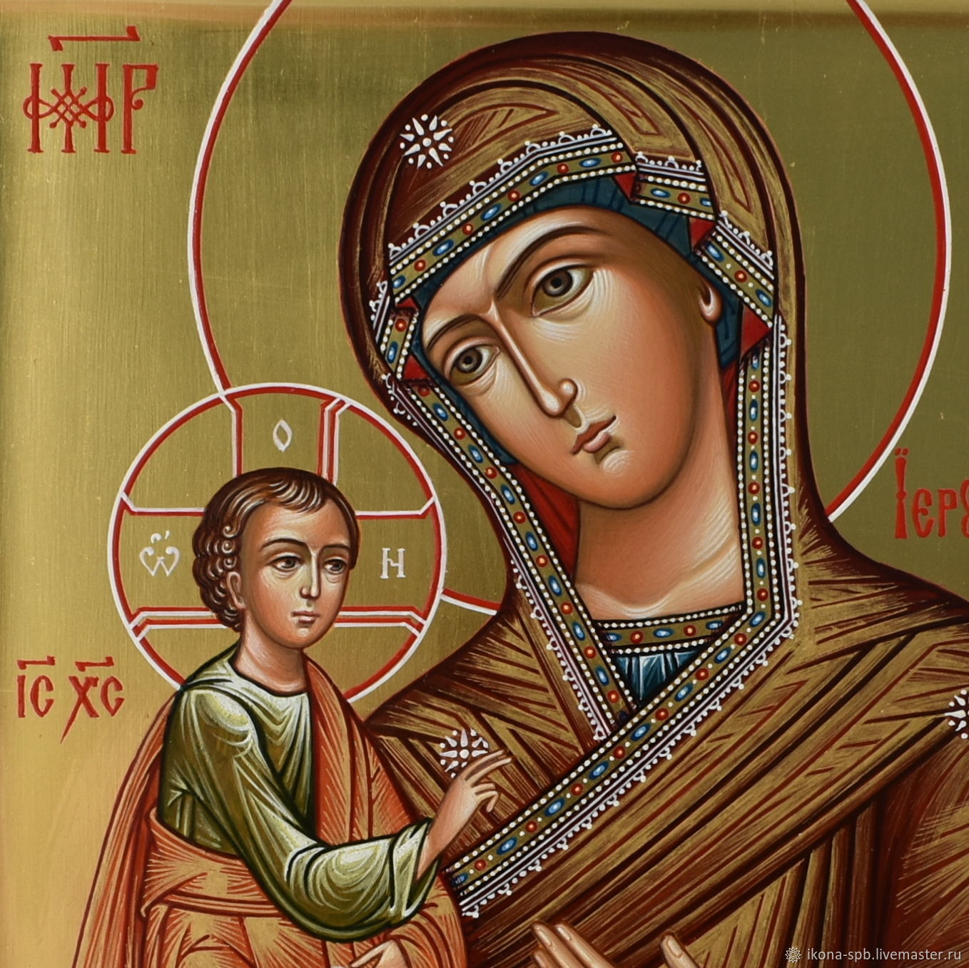 икона божией матери из иерусалима