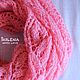 Knitted stitch Pink Flamingo. Wraps. (Milena-Pobedova) (Milena-Pobedova). Online shopping on My Livemaster.  Фото №2