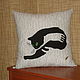 Подушка декоративная с аппликацией  Кошка на руках, Подушки, Тольятти,  Фото №1