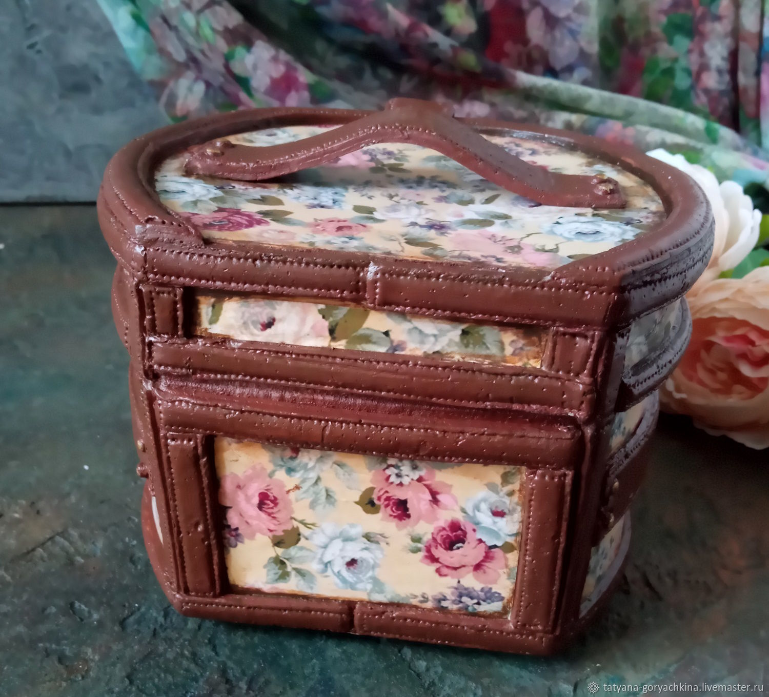 Шкатулки: Чемоданчик в интернет-магазине Ярмарка Мастеров по цене 3900 ...