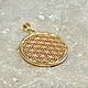 Order Flower of Life pendant (brass with cubic Zirconia). simvol-solnca. Livemaster. . Amulet Фото №3