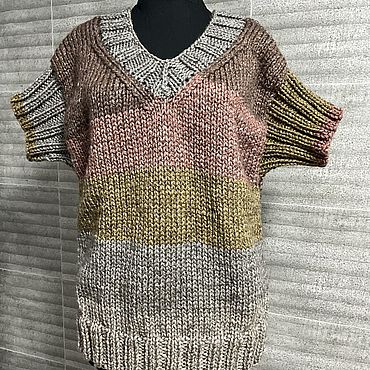 Одежда ручной работы. Ярмарка Мастеров - ручная работа Жилеты: Оливия. Handmade.