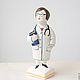 Female Doctor Figurine Porcelain. Figurines. Porcelain story. My Livemaster. Фото №4