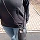 Заказать Сумка кросс-боди "Pouch", нат. кожа, ручная работа. Rukodayly. Ярмарка Мастеров. . Сумка через плечо Фото №3