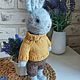 Кролик вязаный шерстяной. Амигуруми куклы и игрушки. Olivia toys. Ярмарка Мастеров.  Фото №4
