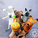 'Gingerbread' Set of finger toys. Dolls. HANDMADE Studio. Online shopping on My Livemaster.  Фото №2