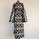 Uzbek cotton robe made of ikat. Boho coat, caftan. CHT001. Robes. businka34. My Livemaster. Фото №5