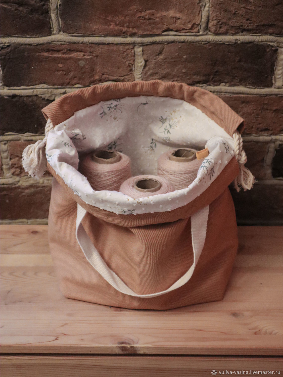 Органайзер для рукоделия/Проектная сумка для вязания/Клубочница в ...