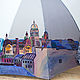 Order  Hand-painted umbrella ' Roofs of St. Petersburg'. UmbrellaFineArt. Livemaster. . Umbrellas Фото №3